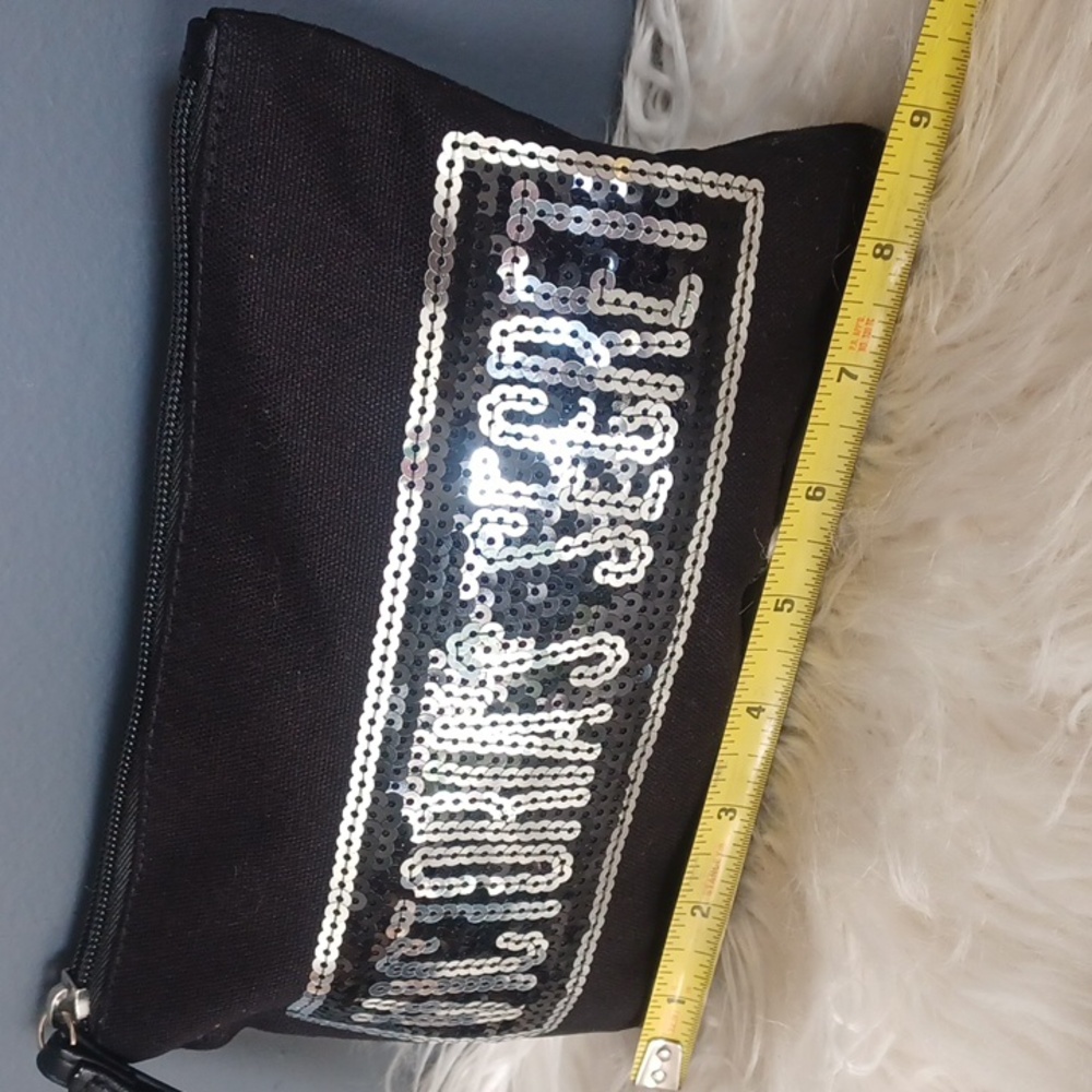 Victoria's Secret Black Sequin Clutch - Picture 4 of 11
